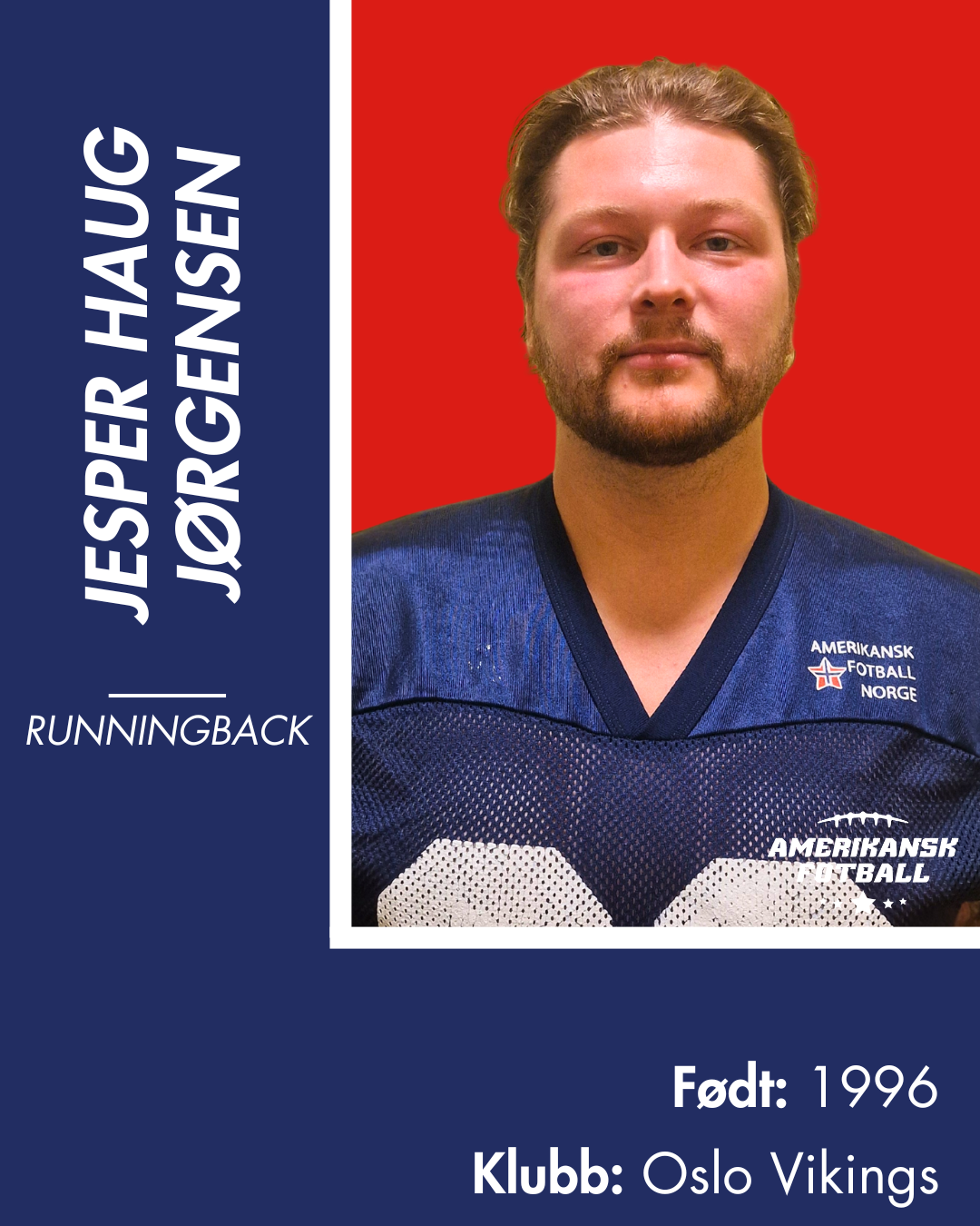 AMERIKANSK FOTBALL HERRELANDSLAG - Donasjonsnivå Gull