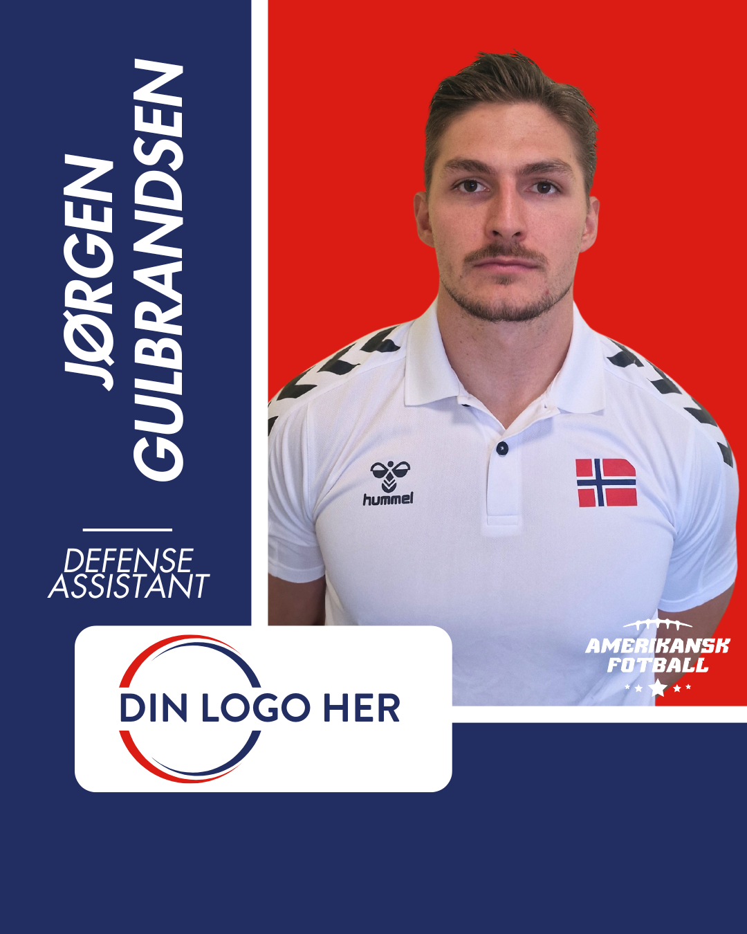 AMERIKANSK FOTBALL HERRRELANDSLAG - Utøversponsor