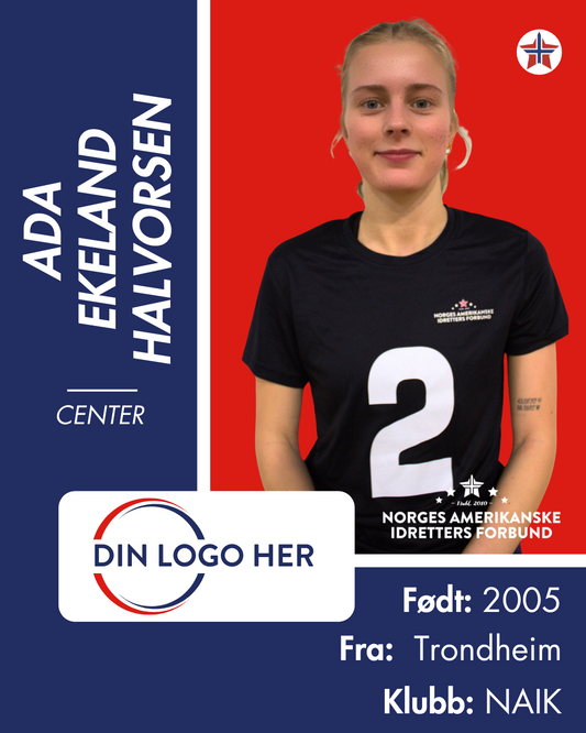 FLAGGFOTBALL KVINNELANDSLAG - Utøversponsor