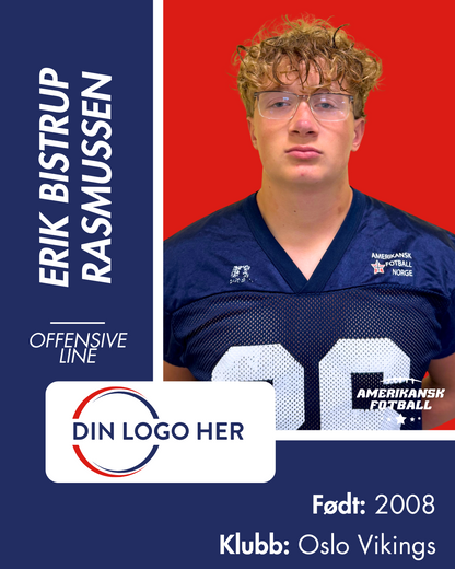 AMERIKANSK FOTBALL U-17 LANDSLAG - Utøversponsor