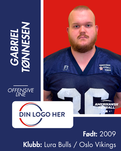 AMERIKANSK FOTBALL U-17 LANDSLAG - Utøversponsor