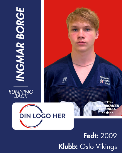 AMERIKANSK FOTBALL U-17 LANDSLAG - Utøversponsor