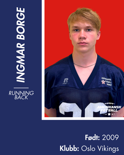 AMERIKANSK FOTBALL U-17 LANDSLAG - Donasjonsnivå Sølv