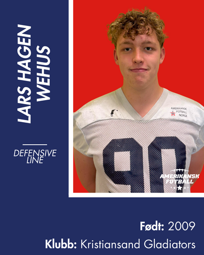 AMERIKANSK FOTBALL U-17 LANDSLAG - Donasjonsnivå Sølv