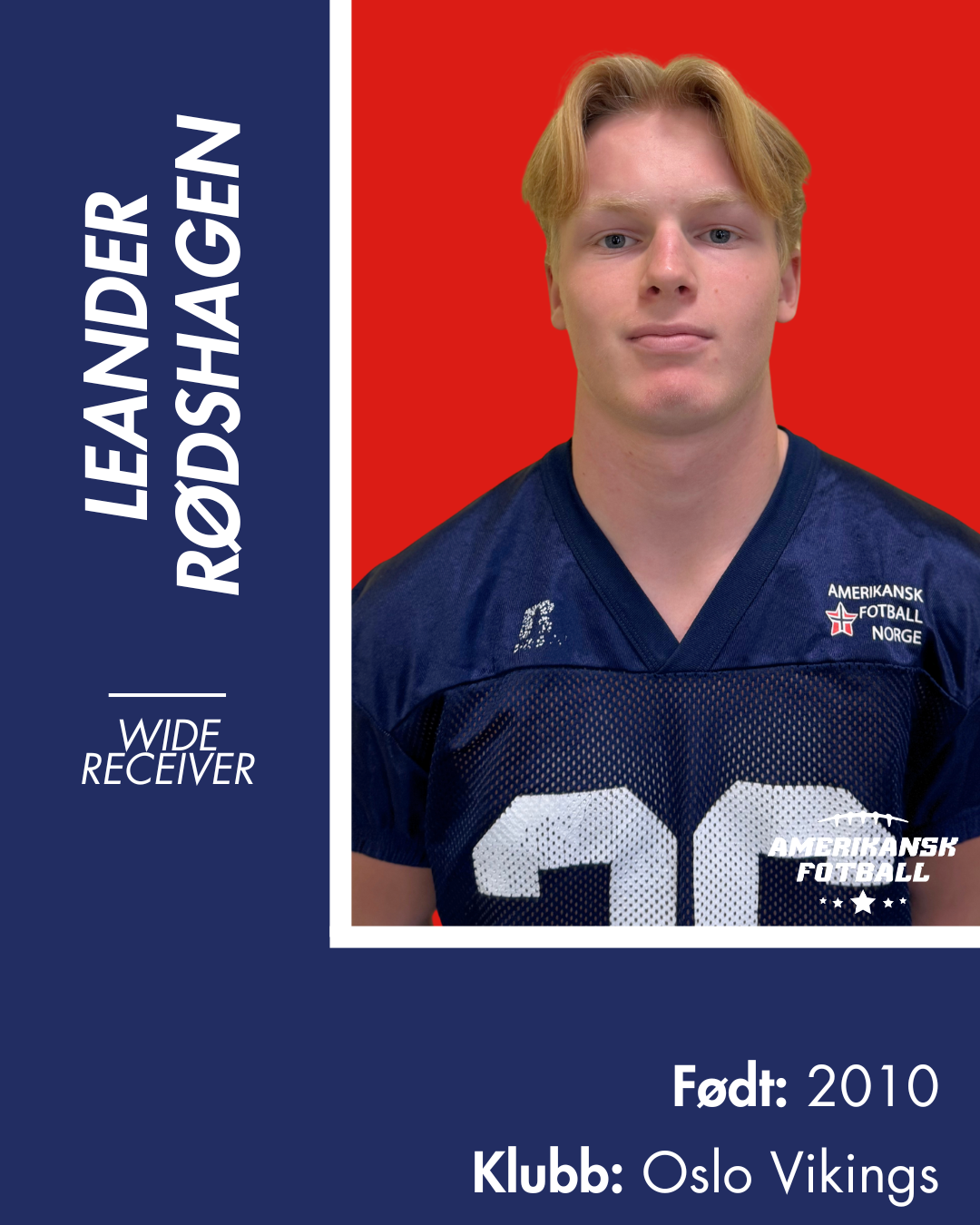 AMERIKANSK FOTBALL U-17 LANDSLAG - Donasjonsnivå Gull