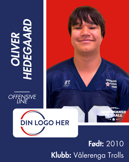 AMERIKANSK FOTBALL U-17 LANDSLAG - Utøversponsor