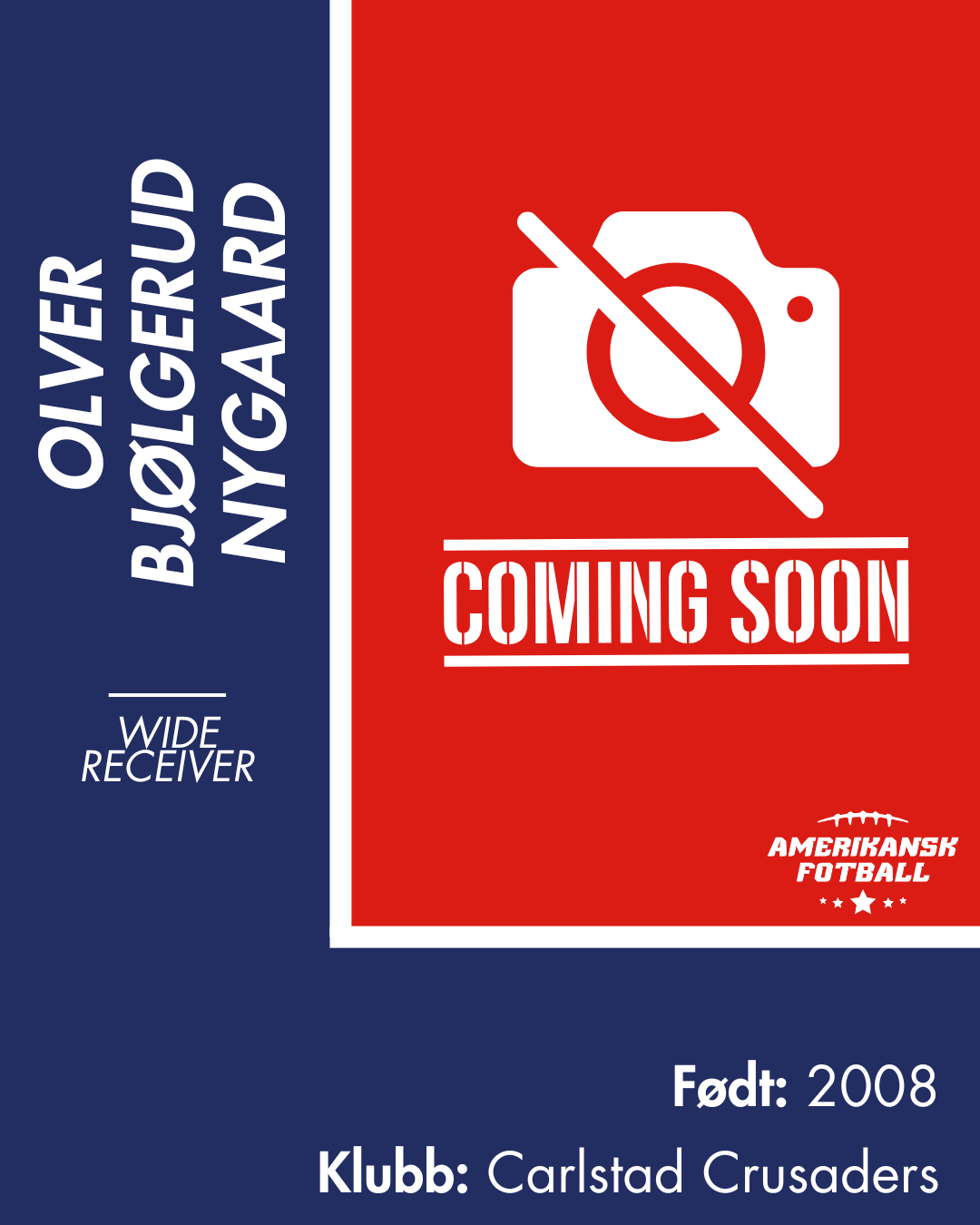 AMERIKANSK FOTBALL U-17 LANDSLAG - Donasjonsnivå Gull