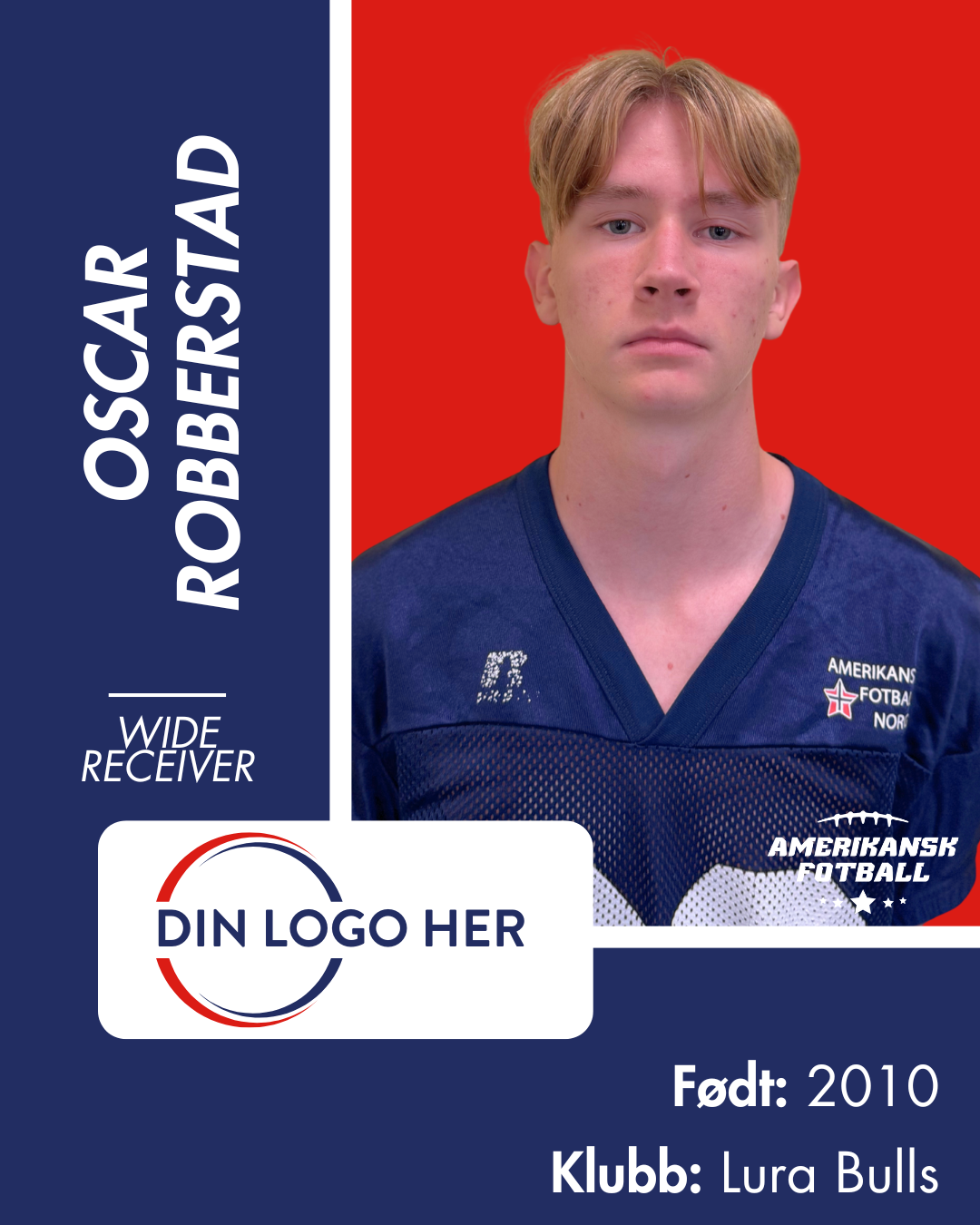 AMERIKANSK FOTBALL U-17 LANDSLAG - Utøversponsor