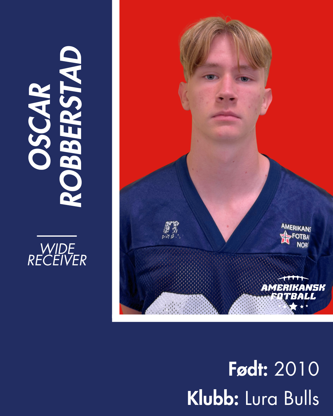 AMERIKANSK FOTBALL U-17 LANDSLAG - Donasjonsnivå Gull