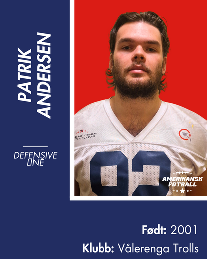 AMERIKANSK FOTBALL HERRELANDSLAG - Donasjonsnivå Bronse