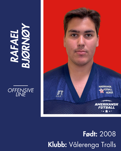 AMERIKANSK FOTBALL U-17 LANDSLAG - Donasjonsnivå Sølv