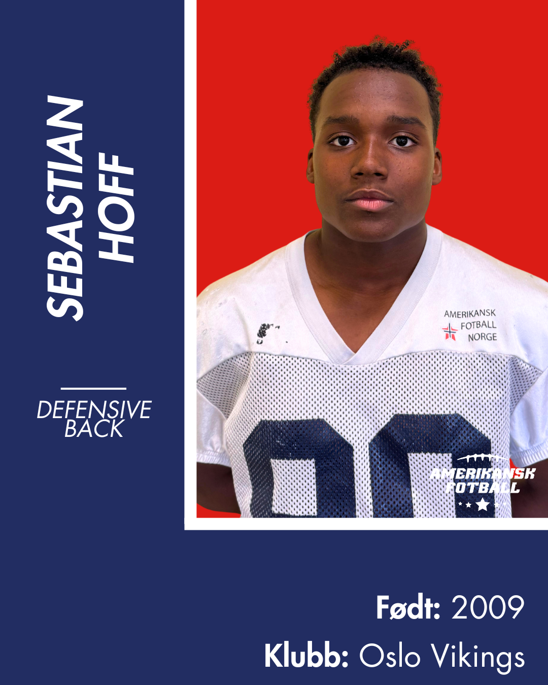 AMERIKANSK FOTBALL U-17 LANDSLAG - Donasjonsnivå Gull