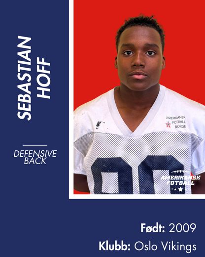 AMERIKANSK FOTBALL U-17 LANDSLAG - Donasjonsnivå Sølv