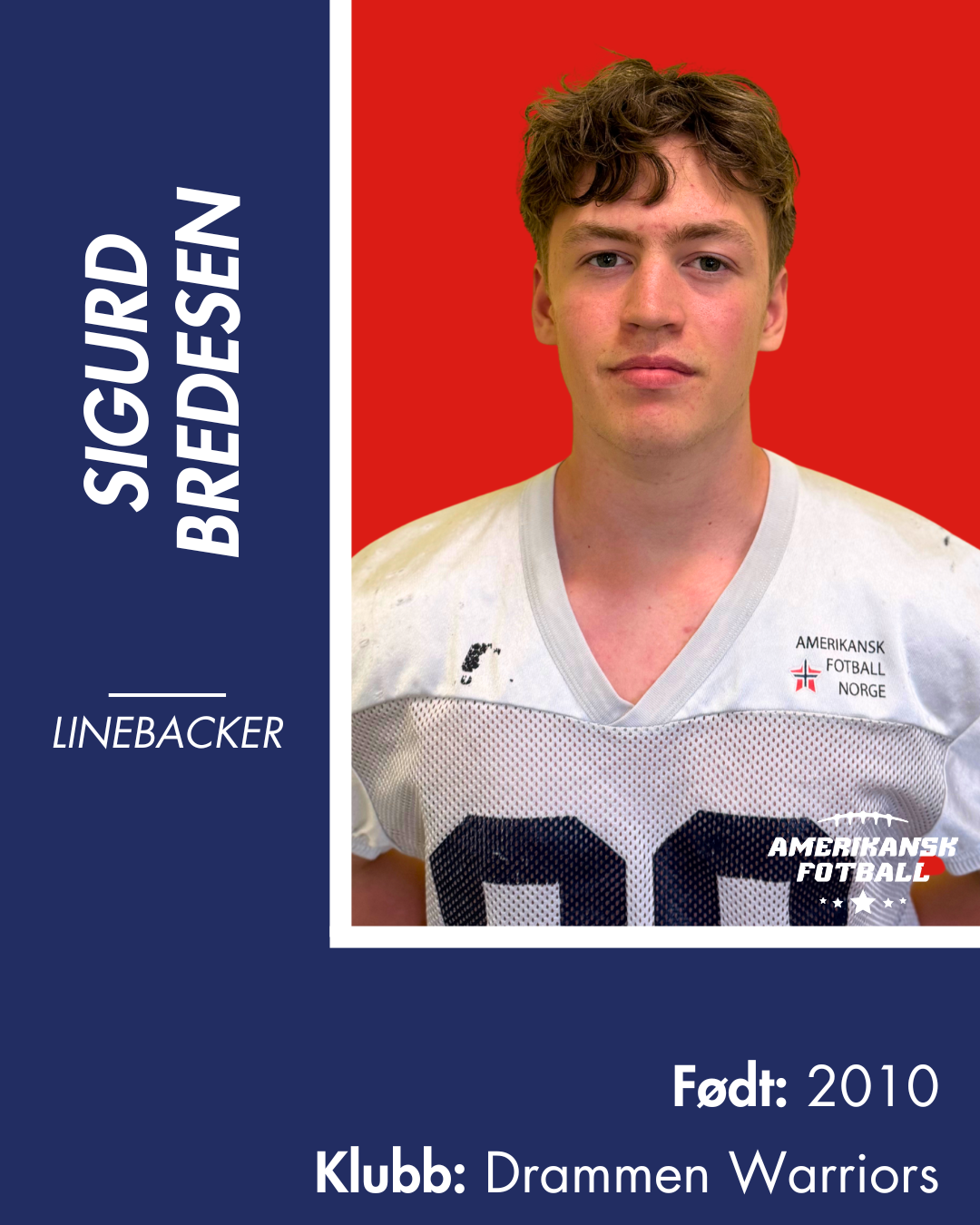 AMERIKANSK FOTBALL U-17 LANDSLAG - Donasjonsnivå Gull