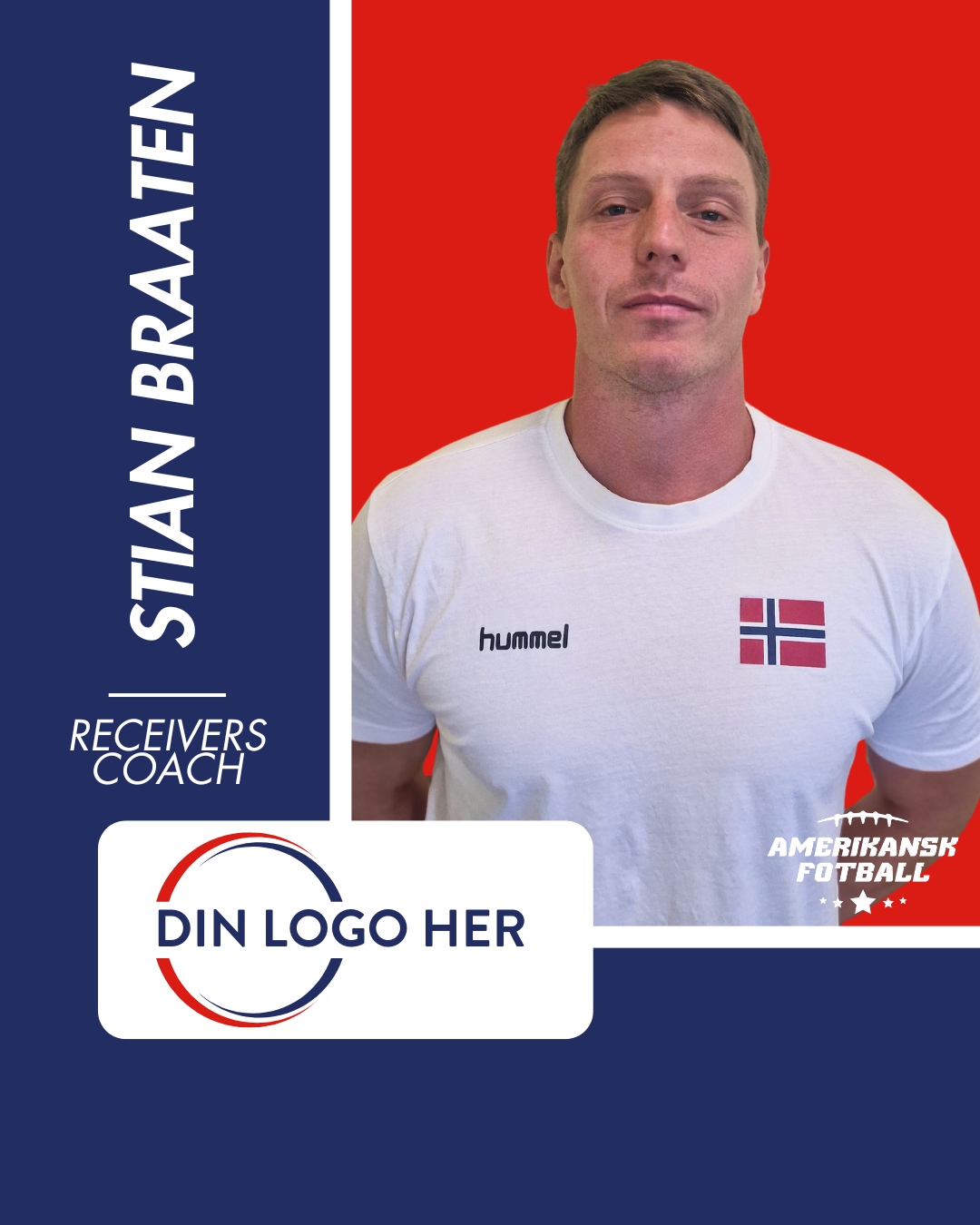 AMERIKANSK FOTBALL HERRRELANDSLAG - Utøversponsor