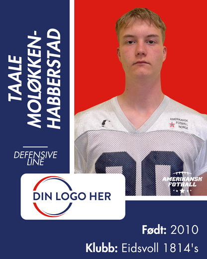 AMERIKANSK FOTBALL U-17 LANDSLAG - Utøversponsor