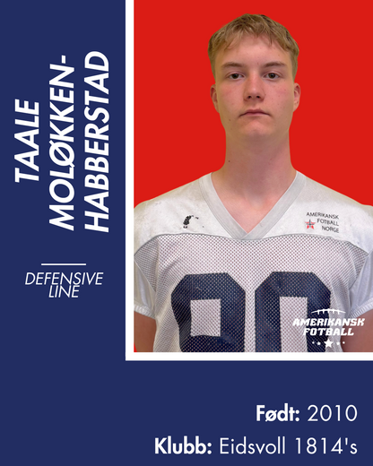 AMERIKANSK FOTBALL U-17 LANDSLAG - Donasjonsnivå Sølv