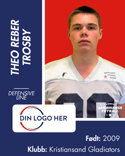 AMERIKANSK FOTBALL U-17 LANDSLAG - Utøversponsor