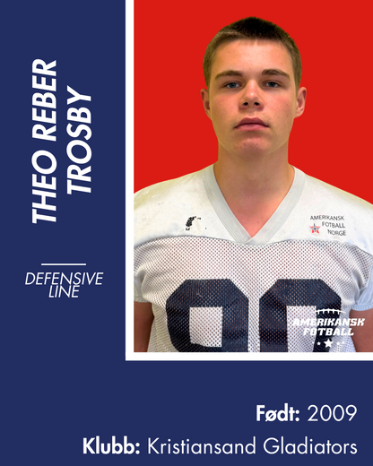 AMERIKANSK FOTBALL U-17 LANDSLAG - Donasjonsnivå Sølv