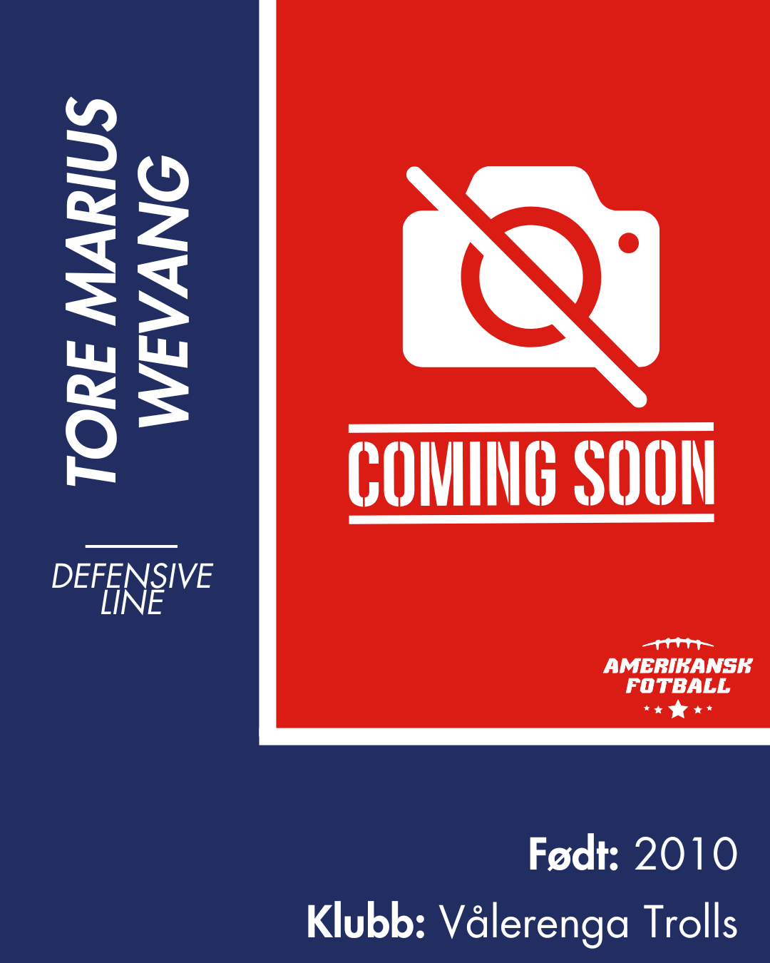 AMERIKANSK FOTBALL U-17 LANDSLAG - Donasjonsnivå Gull