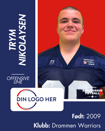 AMERIKANSK FOTBALL U-17 LANDSLAG - Utøversponsor