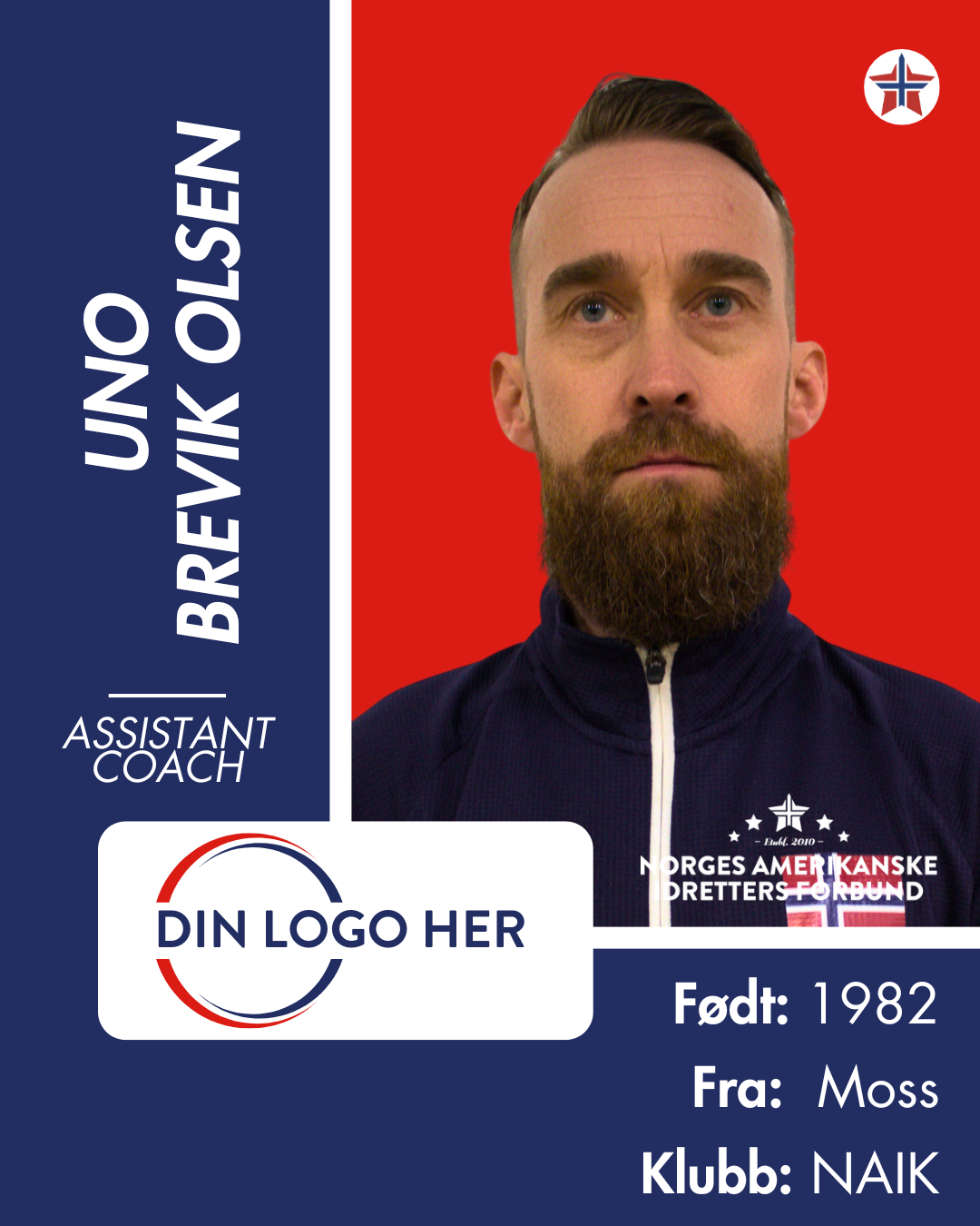 FLAGGFOTBALL KVINNELANDSLAG - Utøversponsor