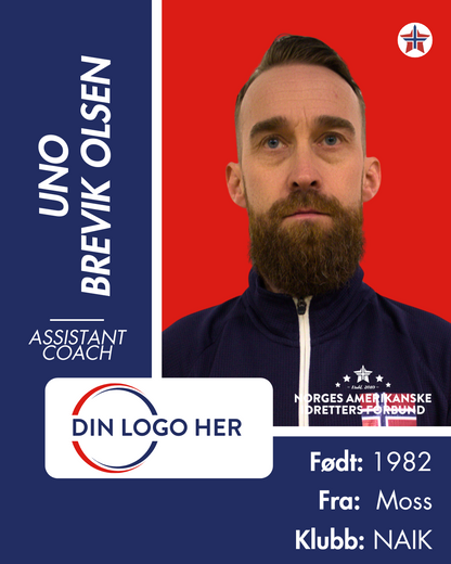FLAGGFOTBALL KVINNELANDSLAG - Utøversponsor