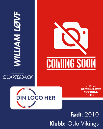 AMERIKANSK FOTBALL U-17 LANDSLAG - Utøversponsor